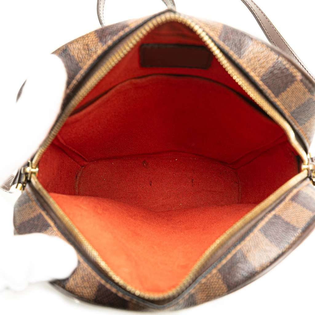 Louis Vuitton Damier Ebene Ipanema PM Brown Canvas Very good - Model View