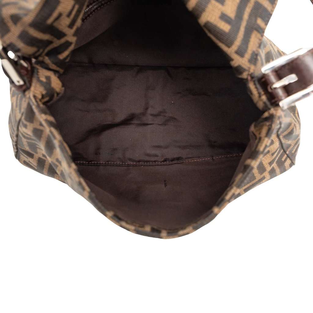Fendi Zucca Canvas Mamma Forever Brown Very good condition - Model View