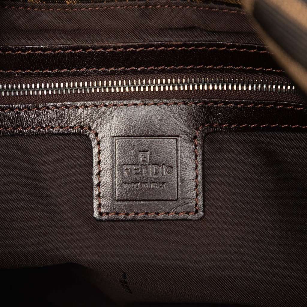 Fendi Zucca Canvas Mamma Forever Brown Very good condition - Box View