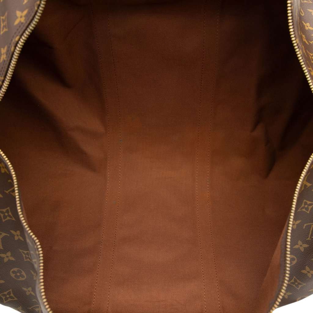 Louis Vuitton Monogram Keepall Bandouliere 60 Brown Good condition - Model View