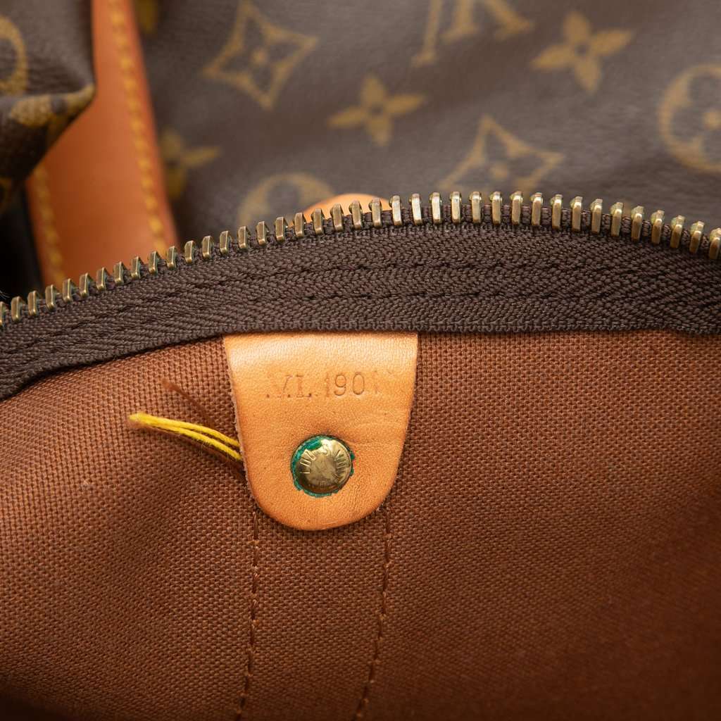 Louis Vuitton Monogram Keepall Bandouliere 60 Brown Good condition - Box View