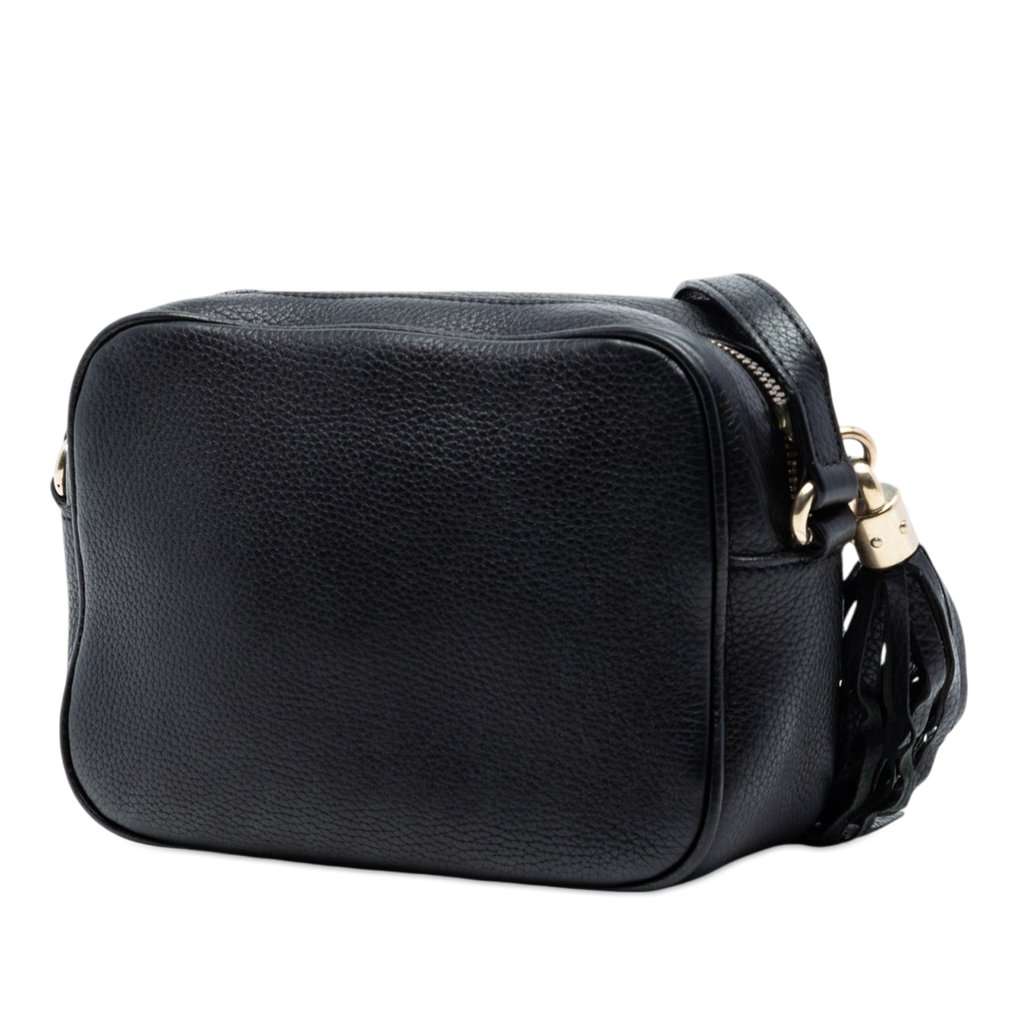 Gucci Leather Soho Disco Crossbody Black Leather Very good condition - Back View