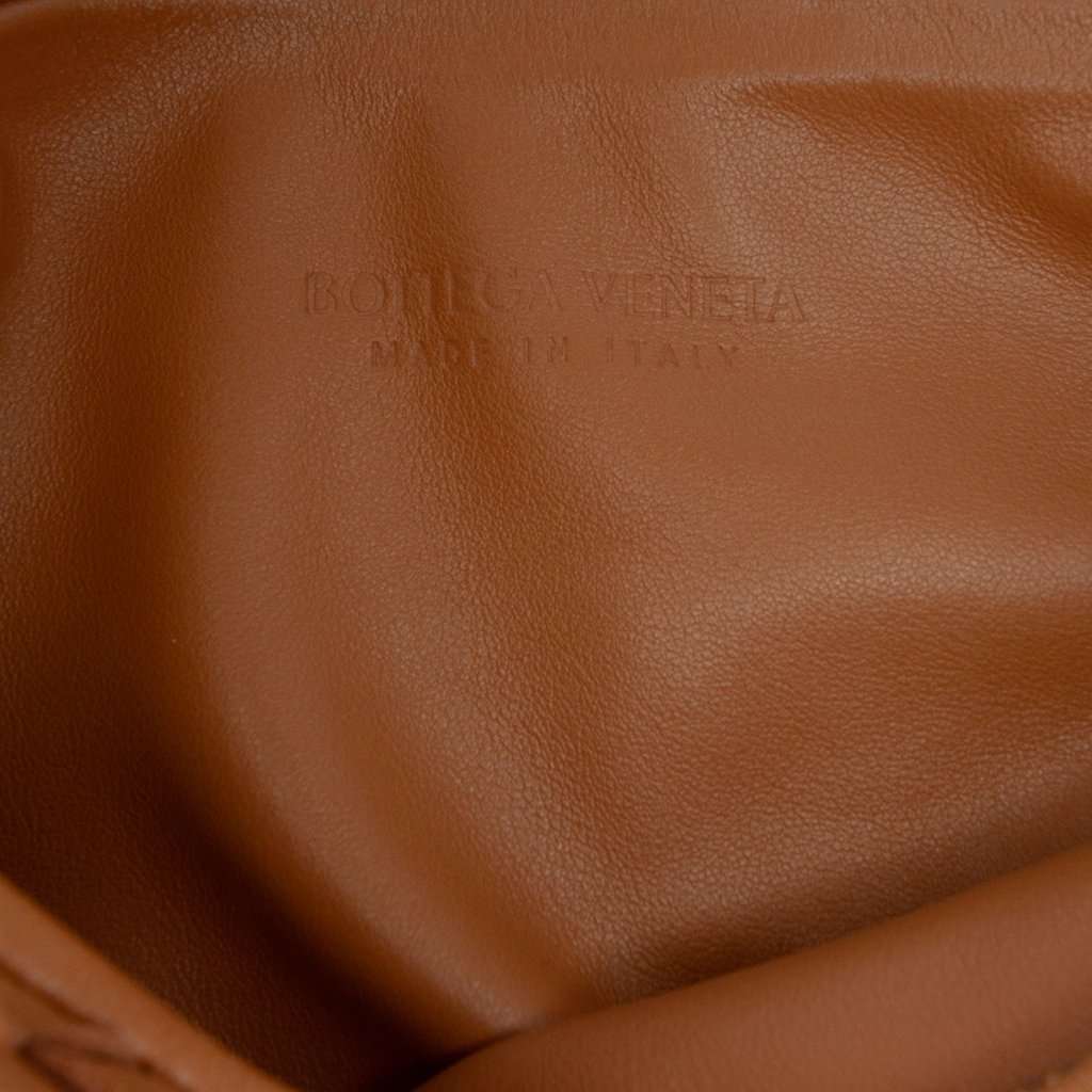 Bottega Veneta Mini Nappa Intrecciato Jodie Brown Leather Very good condition - Box View