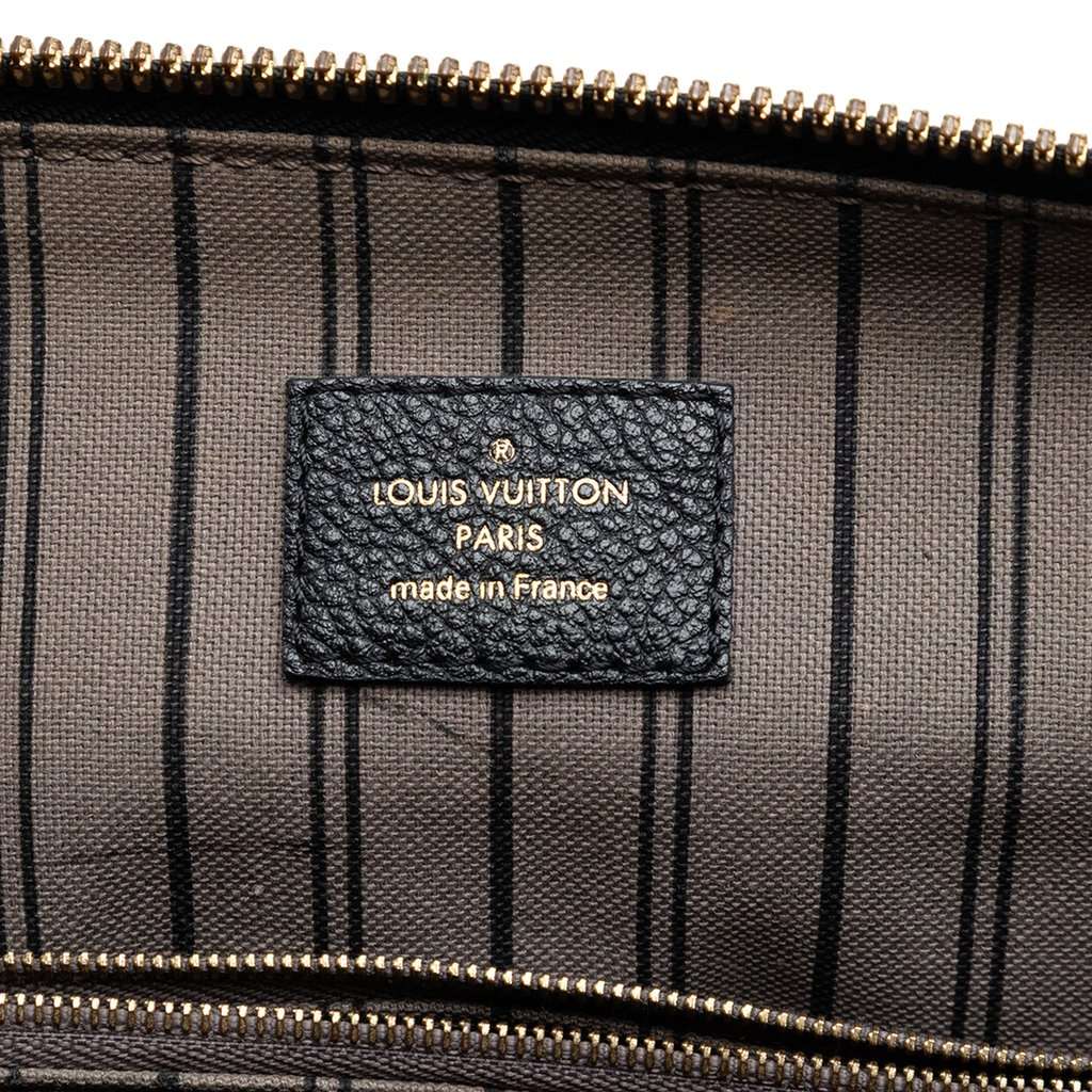 Louis Vuitton Monogram Empreinte Lumineuse PM Blue Leather Very good condition - Box View
