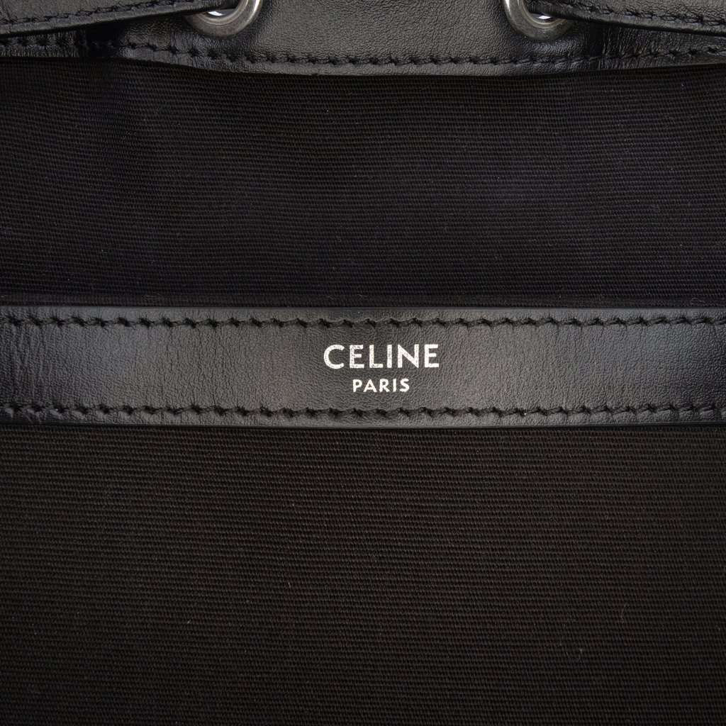 Celine Medium Triomphe Coated Canvas Backpack Brown Very good - Box View