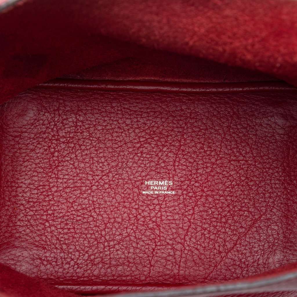 Hermès Clemence Picotin Lock 18 Red Leather Very good condition - Model View