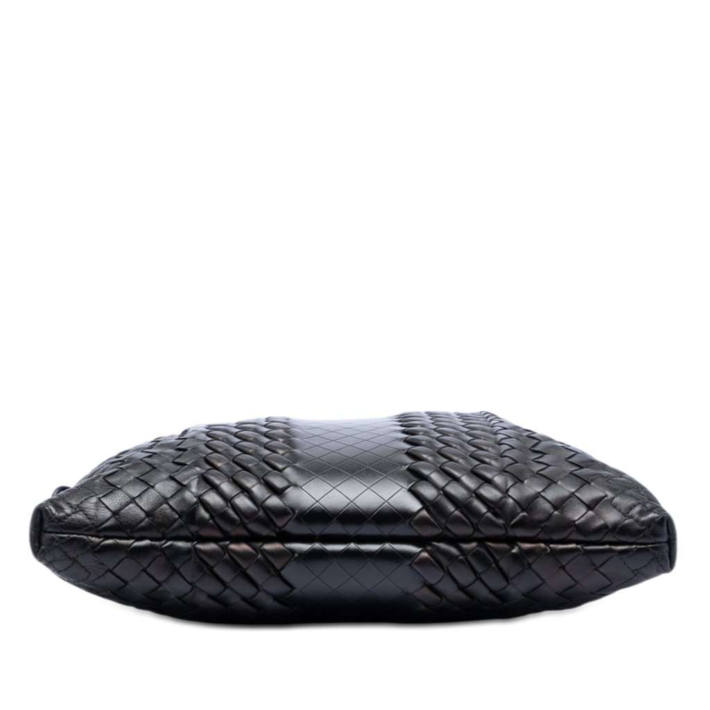 Bottega Veneta Leather Intreccio Imperatore Crossbody Black Leather Very good condition - Inside View