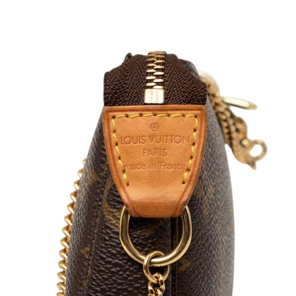 Louis Vuitton Monogram Mini Pochette Accessoires Brown Very good - Box View