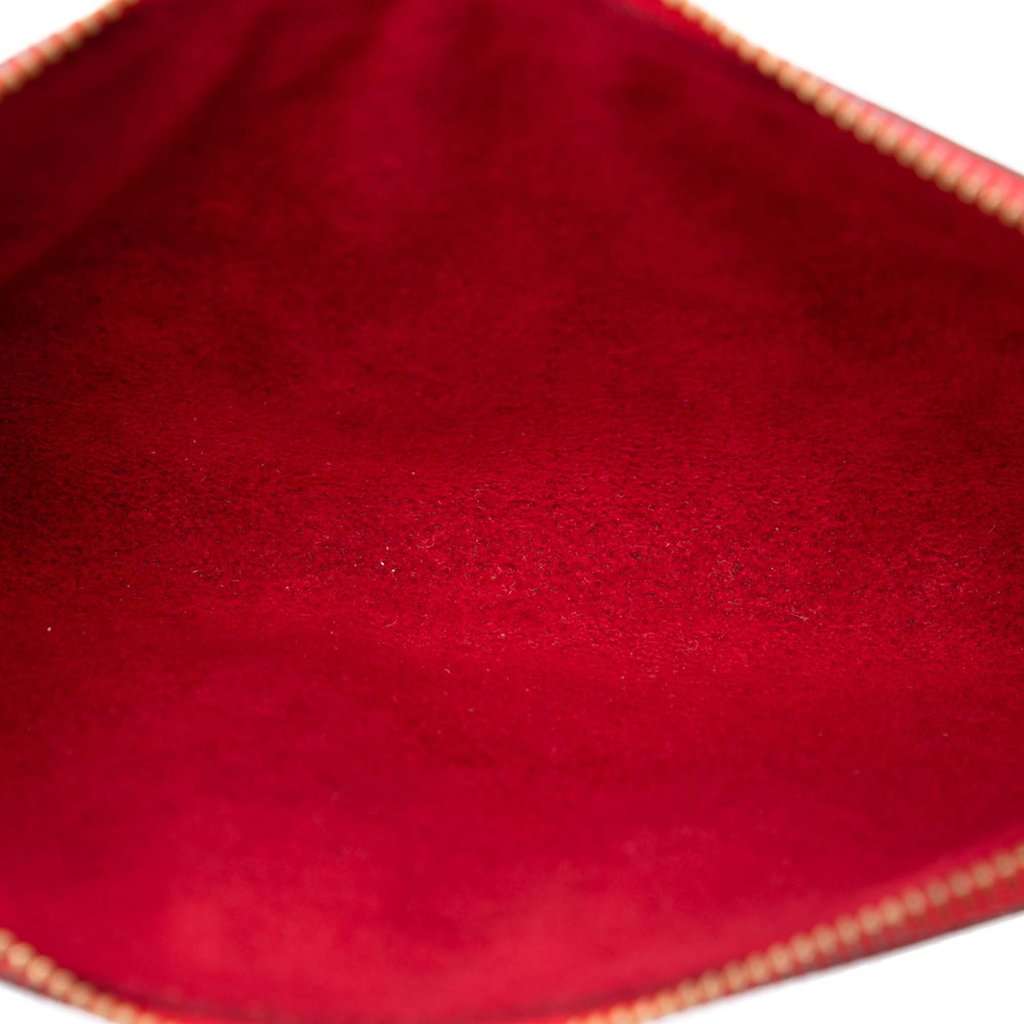 Louis Vuitton Epi Pochette Accessoires Red Leather Very good condition - Model View