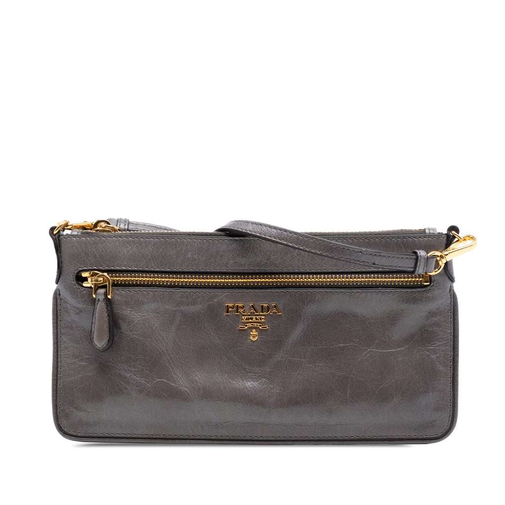 Prada Vitello Shine Crossbody Other Leather Very good condition - Front View