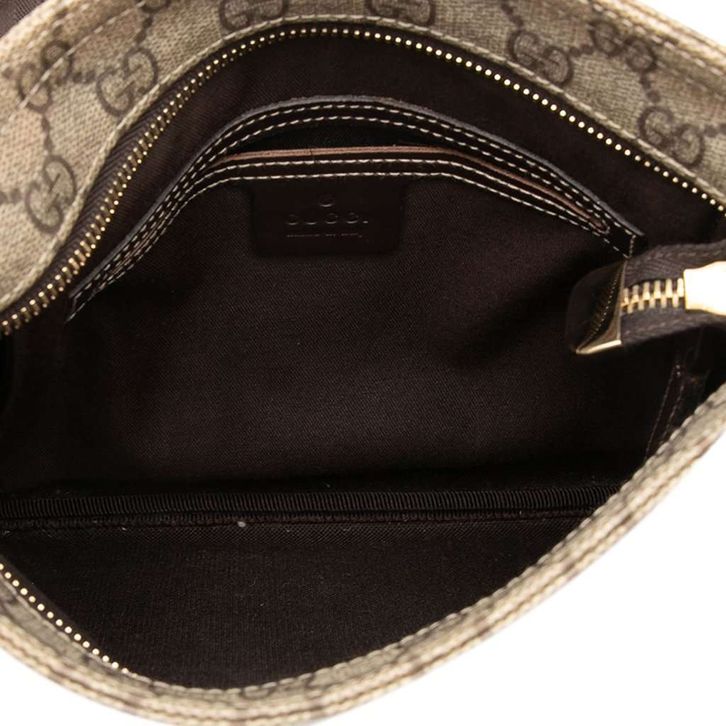 Gucci GG Supreme Crossbody Beige Very good condition - Model View