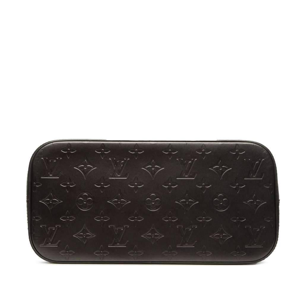 Louis Vuitton Monogram Mat Stockton Black Leather Very good - Inside View