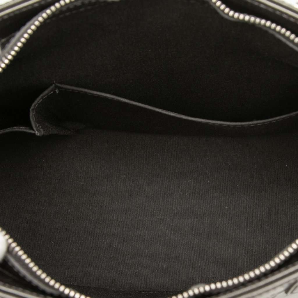 Louis Vuitton Monogram Mat Stockton Black Leather Very good - Model View