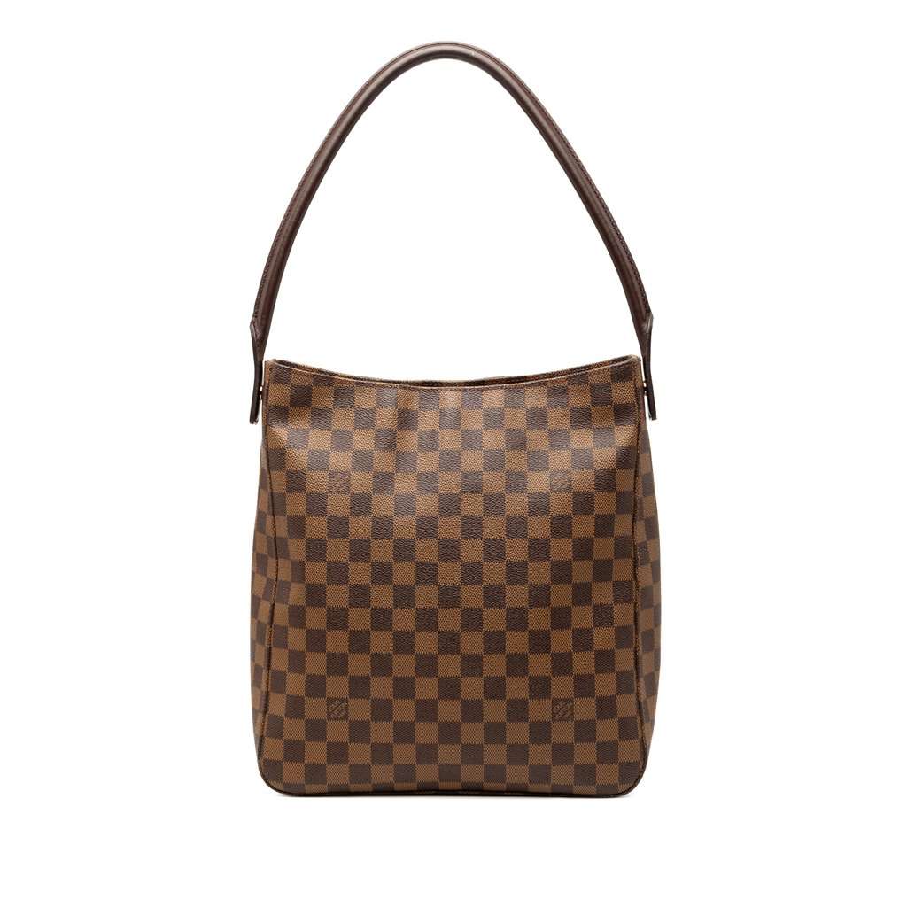 Louis Vuitton Damier Ebene Looping GM Brown Very good condition - Front View