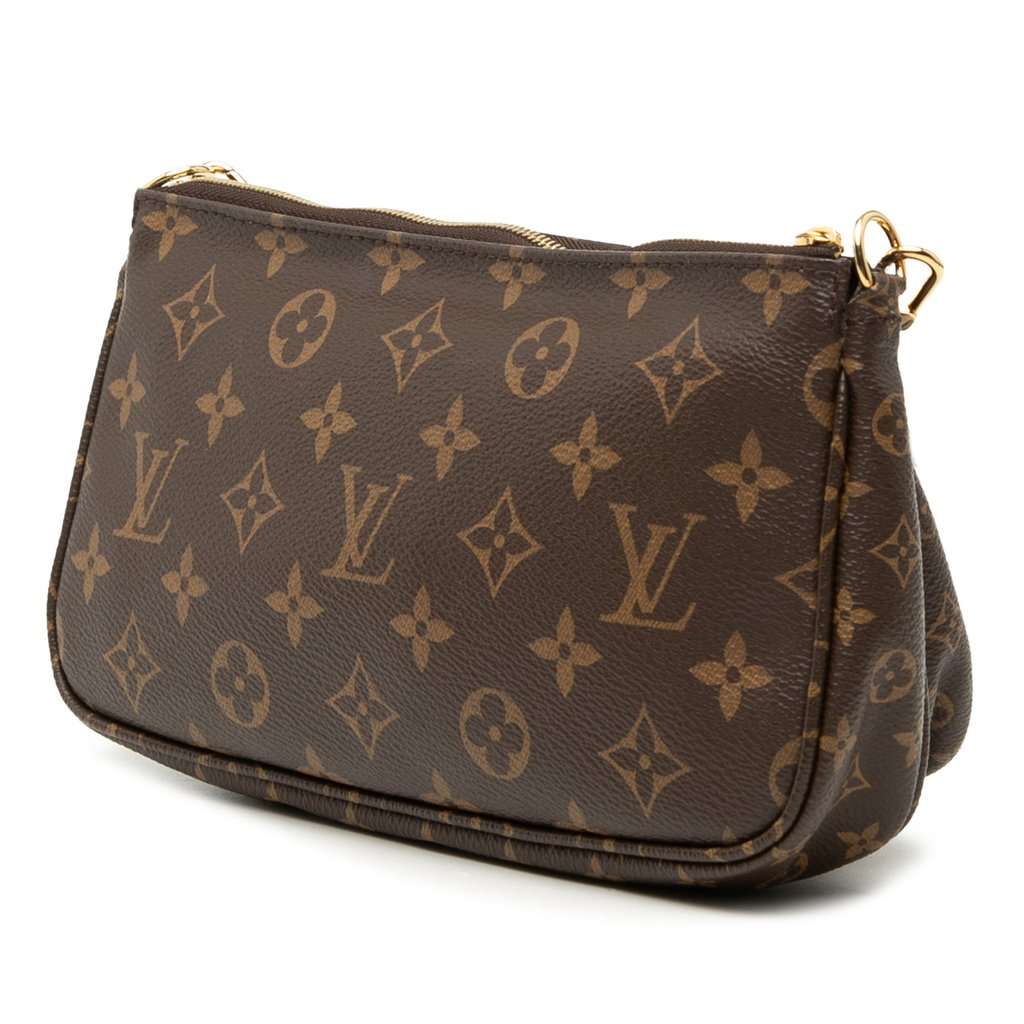Louis Vuitton Monogram Multi Pochette Accessoires Brown Very good condition - Back View