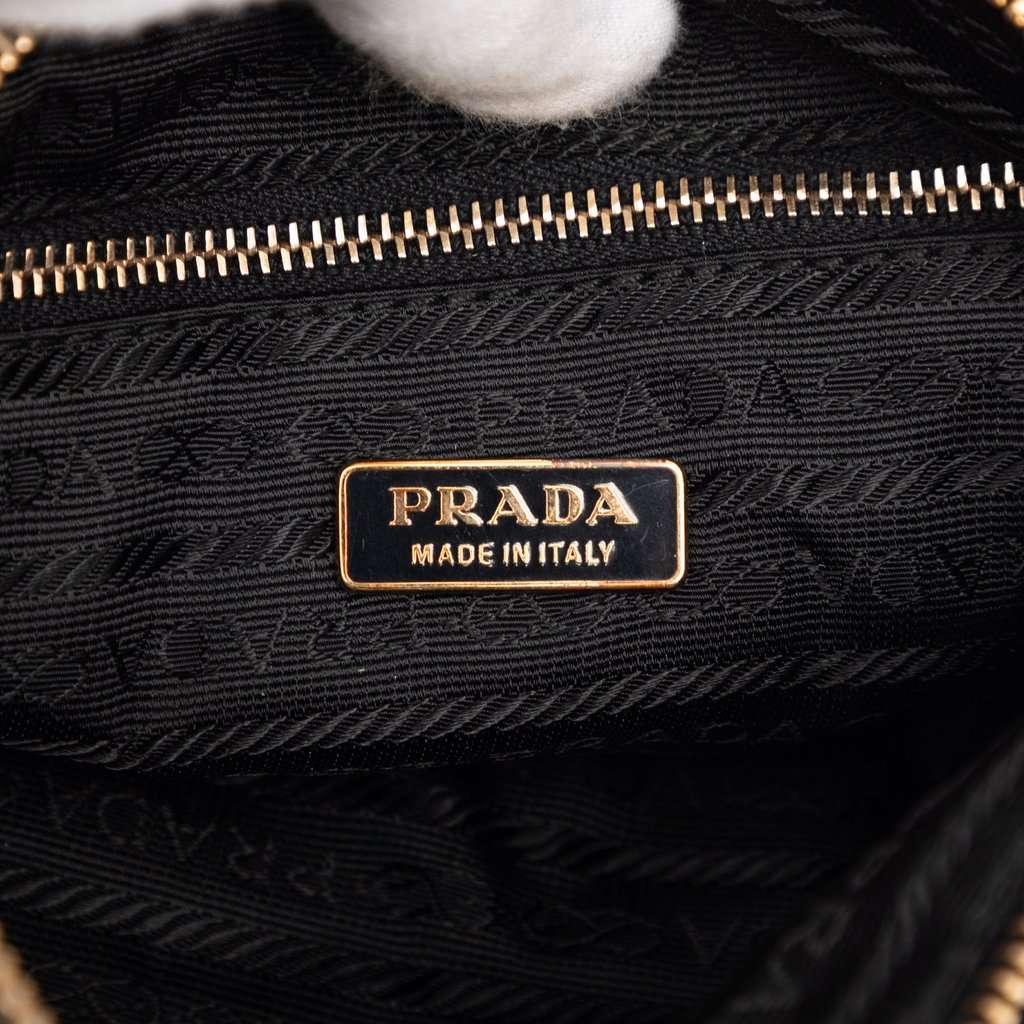 Prada Tessuto Shoulder Bag Black Very good condition - Box View