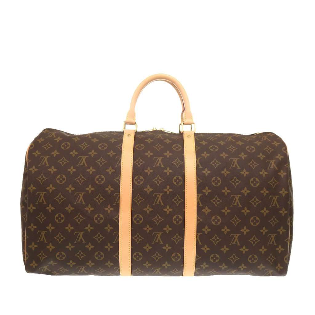 Louis Vuitton Monogram Keepall 55 Brown Very good condition - Back View