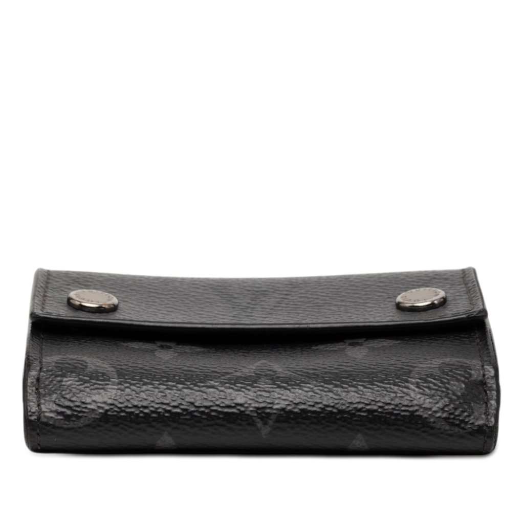 Louis Vuitton Monogram Eclipse Reverse Discovery Compact Wallet Black Very good condition - Inside View