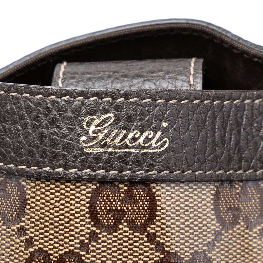 Gucci GG Crystal Abbey D Ring Convertible Tote Beige Very good - Box View