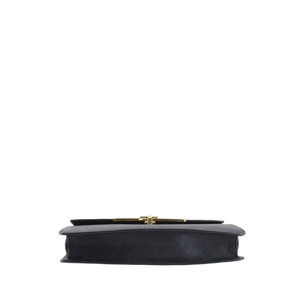 Salvatore Ferragamo Leather Gancini Icona Crossbody Black Leather Very good condition - Model View