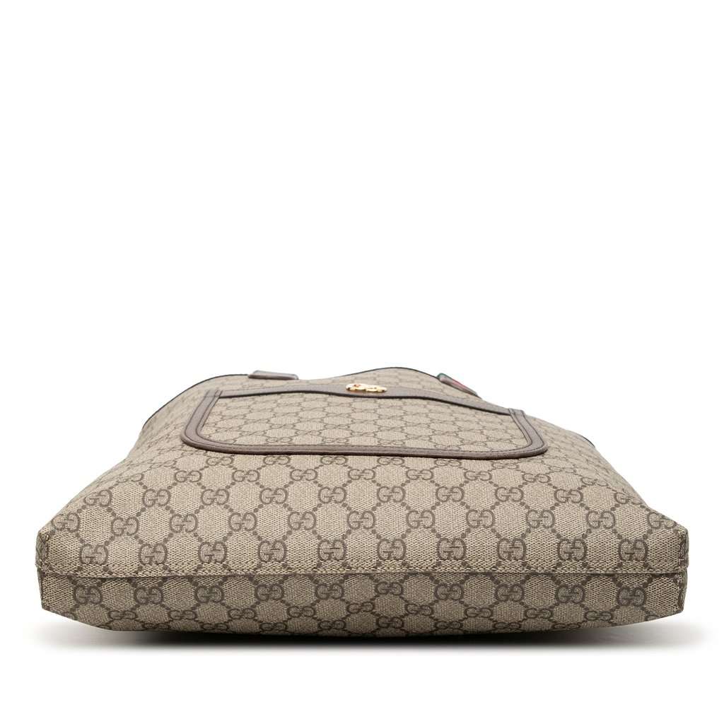 Gucci GG Supreme Web Ophidia Tote Beige Very good condition - Inside View
