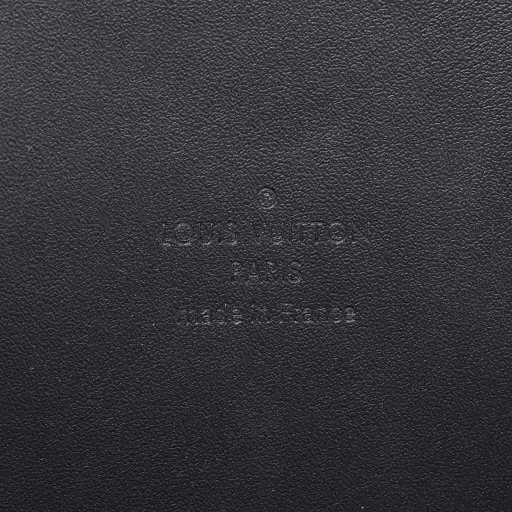 Louis Vuitton Monogram Lace Cannes Black Leather Very good - Box View