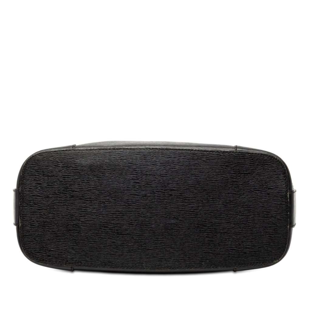 Gucci Calfskin Shoulder Bag Black Leather Very good condition - Inside View