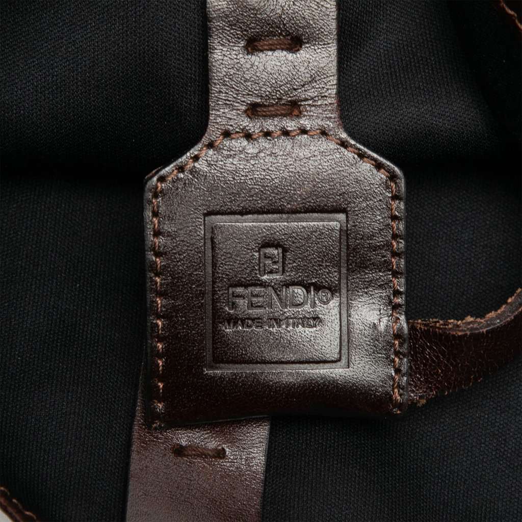 Fendi Zucca Canvas Tote Brown Very good - Box View