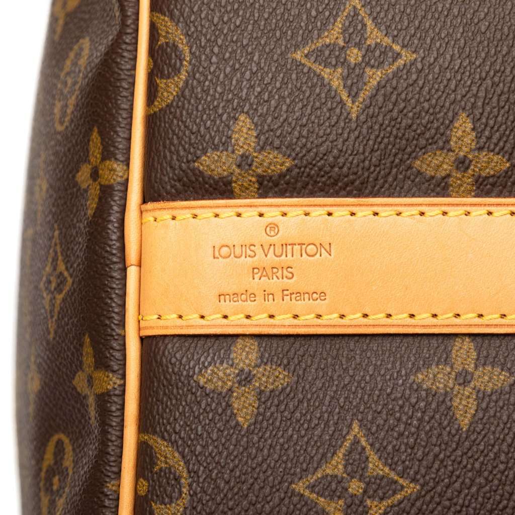 Louis Vuitton Monogram Keepall Bandouliere 60 Brown Very good - Box View