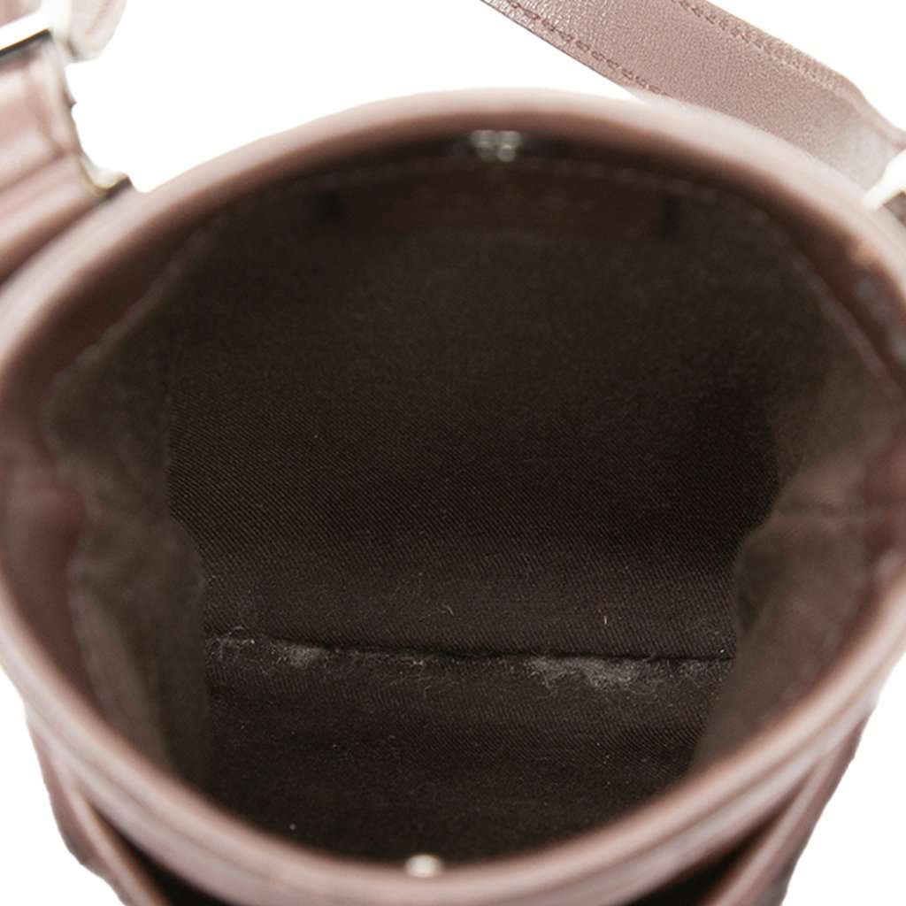 Gucci Guccissima Crossbody Brown Leather Very good condition - Model View