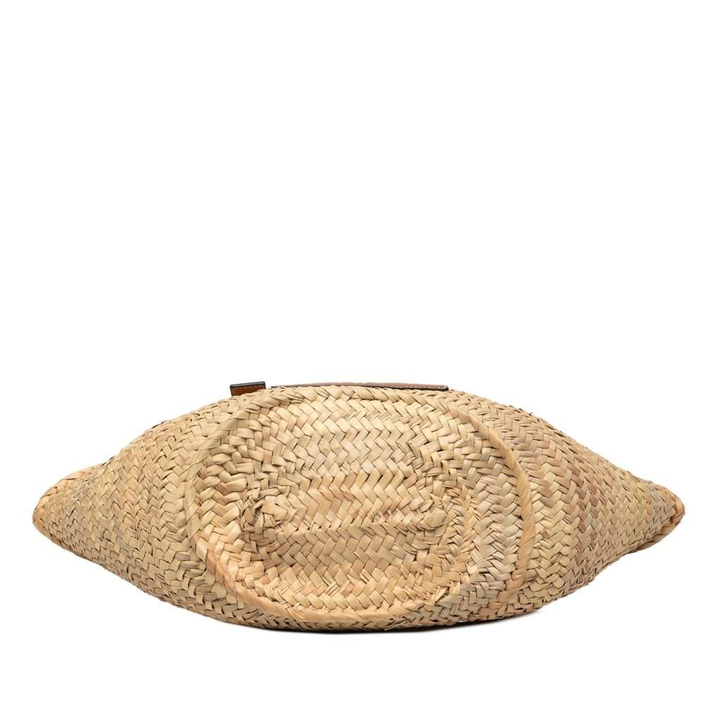 LOEWE Medium Raffia Anagram Basket Tote Beige Very good - Inside View