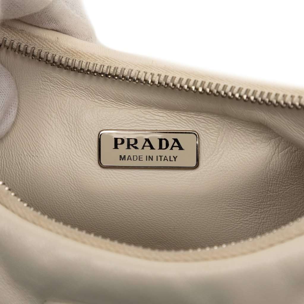 Prada Nappa Soft Padded Re Edition 2005 Satchel Brown Leather Very good condition - Box View