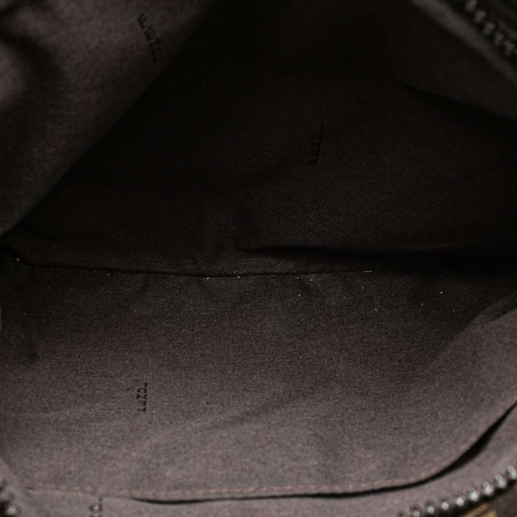 Fendi Zucca Coated Canvas Crossbody Brown Very good - Box View