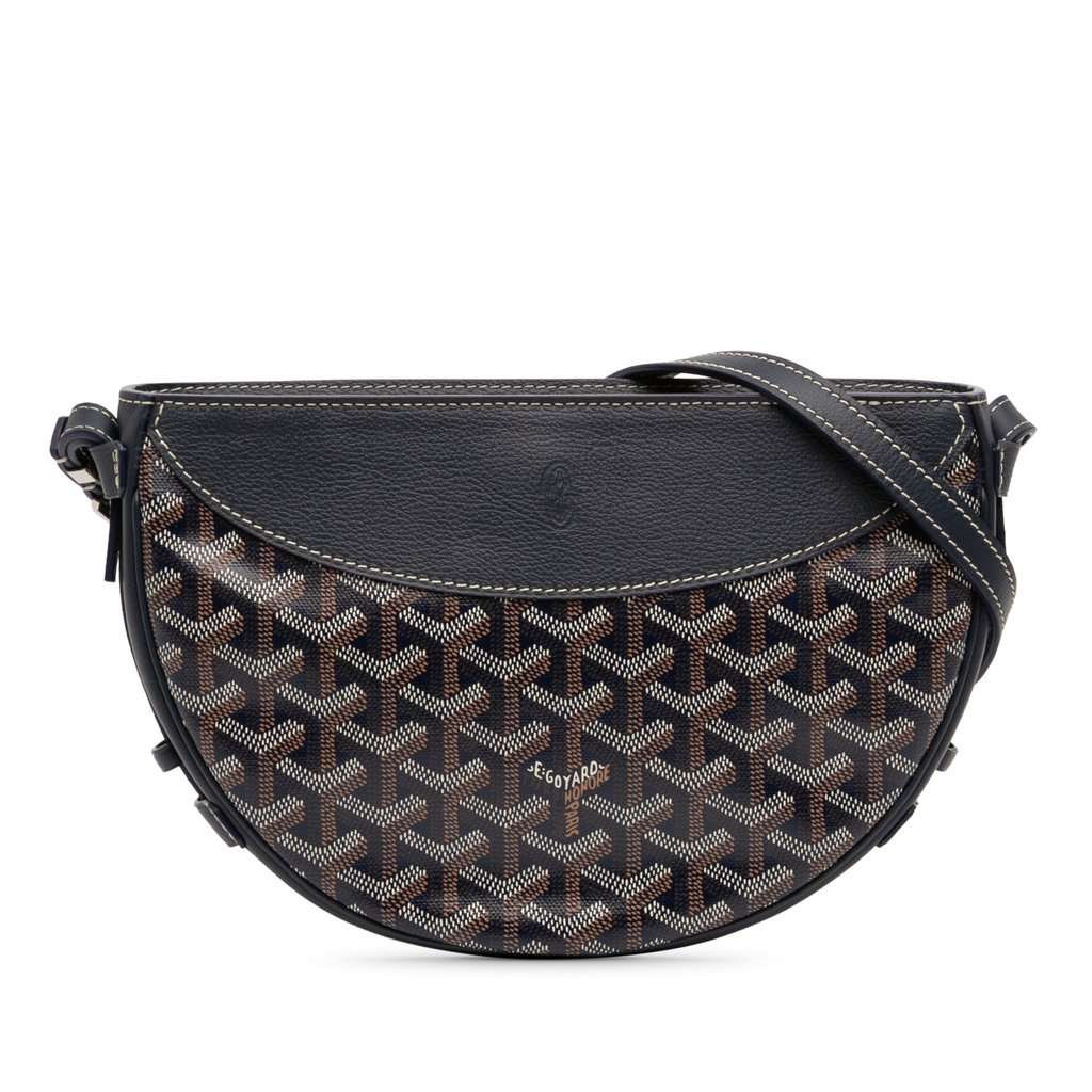 Goyard Goyardine Hirondelle Blue Very good condition - Front View