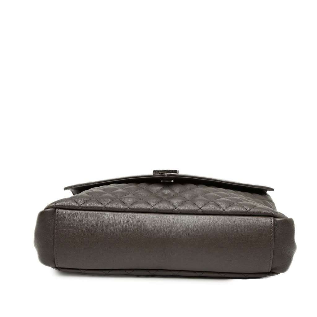 Saint Laurent Large Triquilt Sheepskin Monogram College Bag Other Leather Very good condition - Inside View