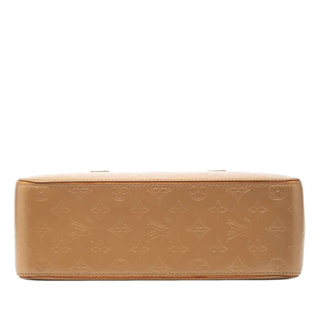 Louis Vuitton Monogram Mat Shelton Gold Leather Very good - Inside View