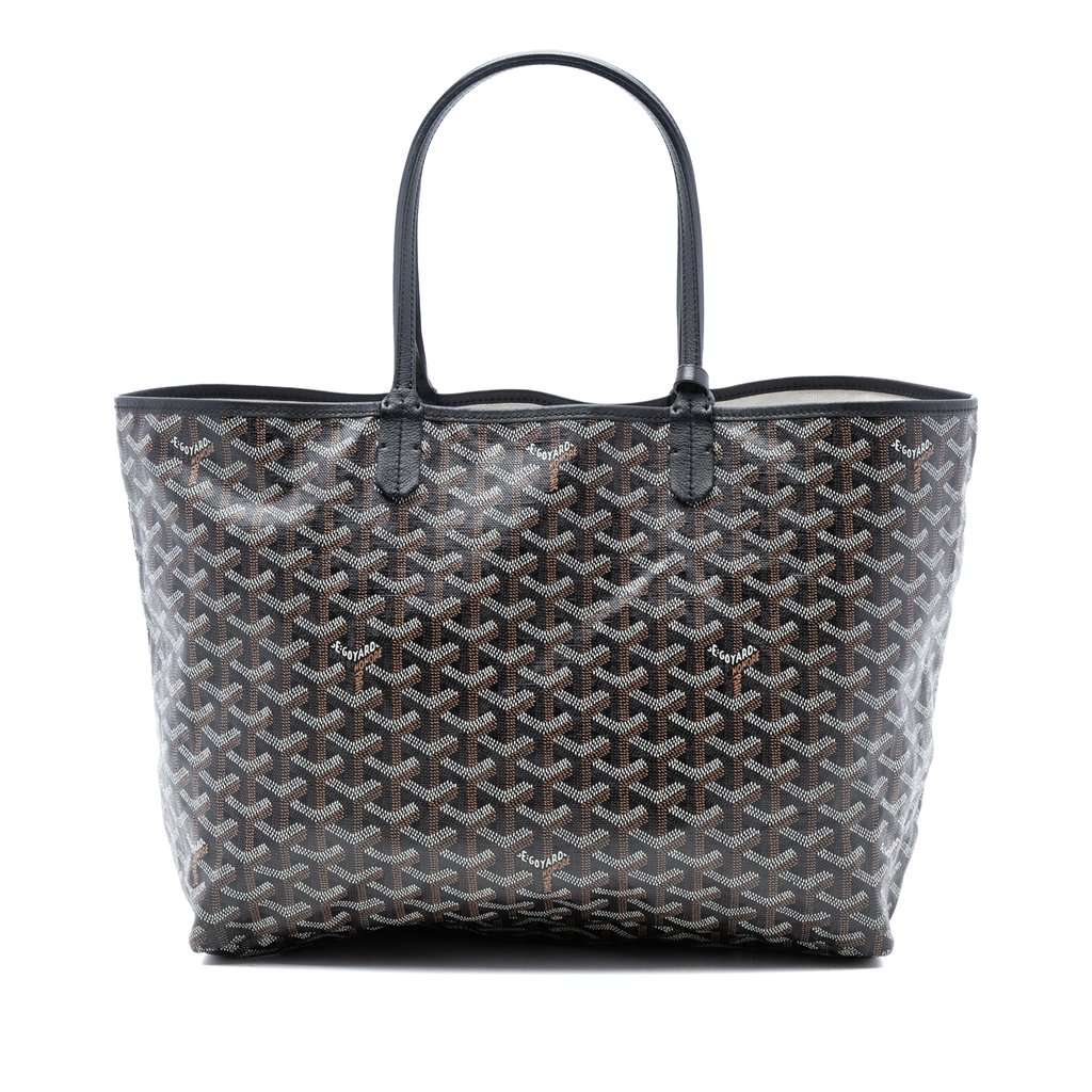 Goyard Goyardine Saint Louis PM Black Very good condition - Front View
