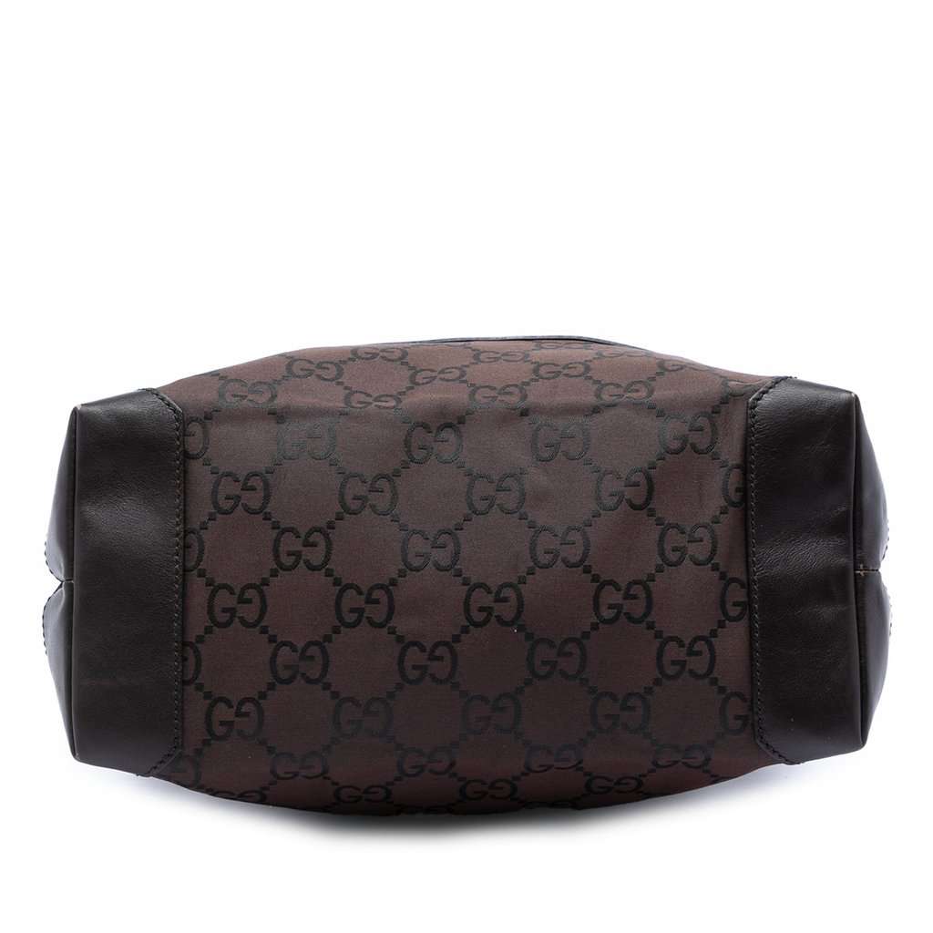 Gucci GG Nylon Tote Brown Very good condition - Inside View