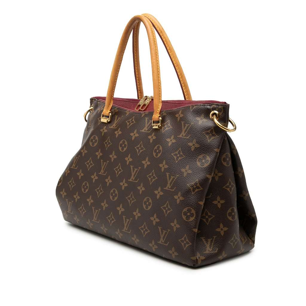 Louis Vuitton Monogram Pallas MM Brown Good condition - Back View