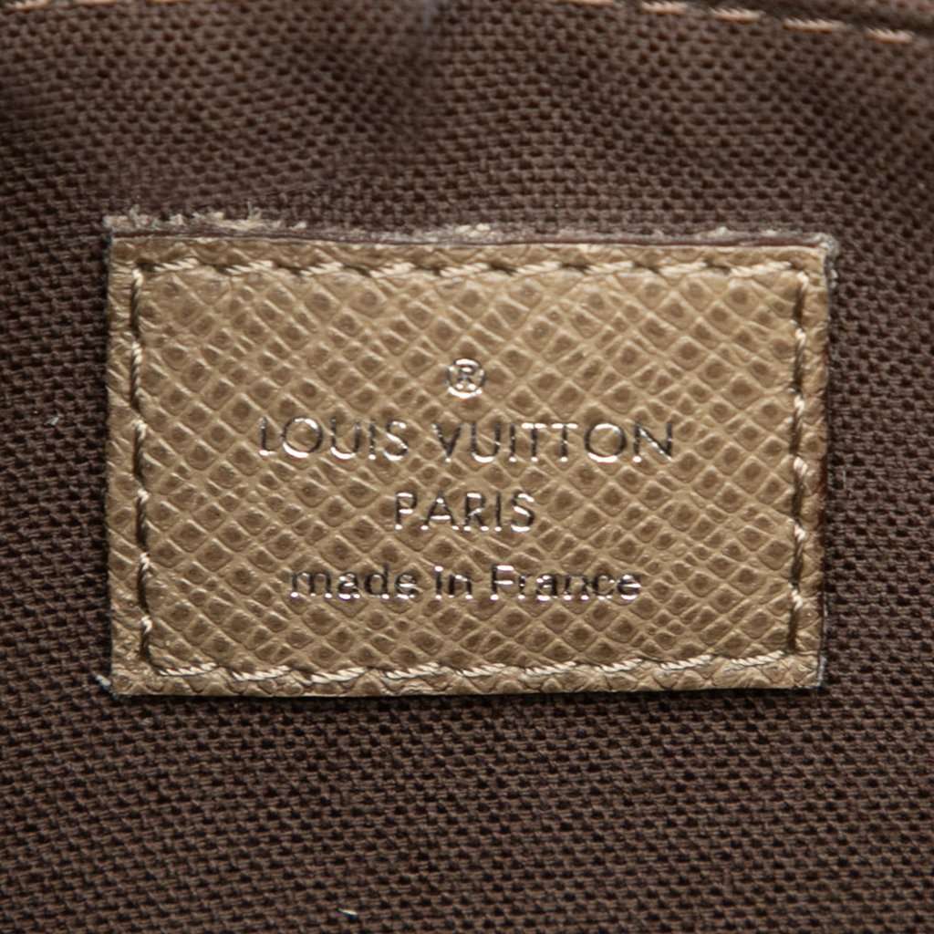 Louis Vuitton Taiga Roman PM Brown Leather Very good condition - Box View