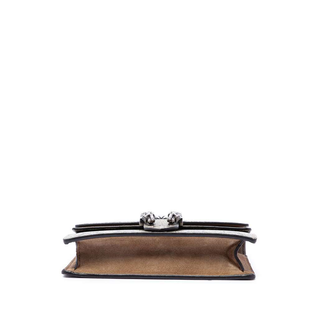 Gucci Mini GG Supreme Dionysus Crossbody Beige Very good - Inside View