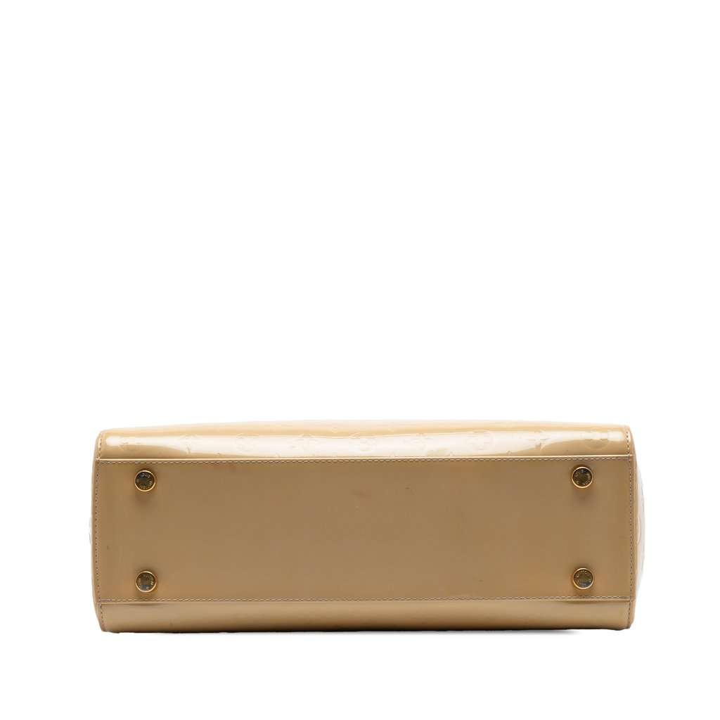 Louis Vuitton Monogram Vernis Brea GM Beige Leather Very good condition - Inside View