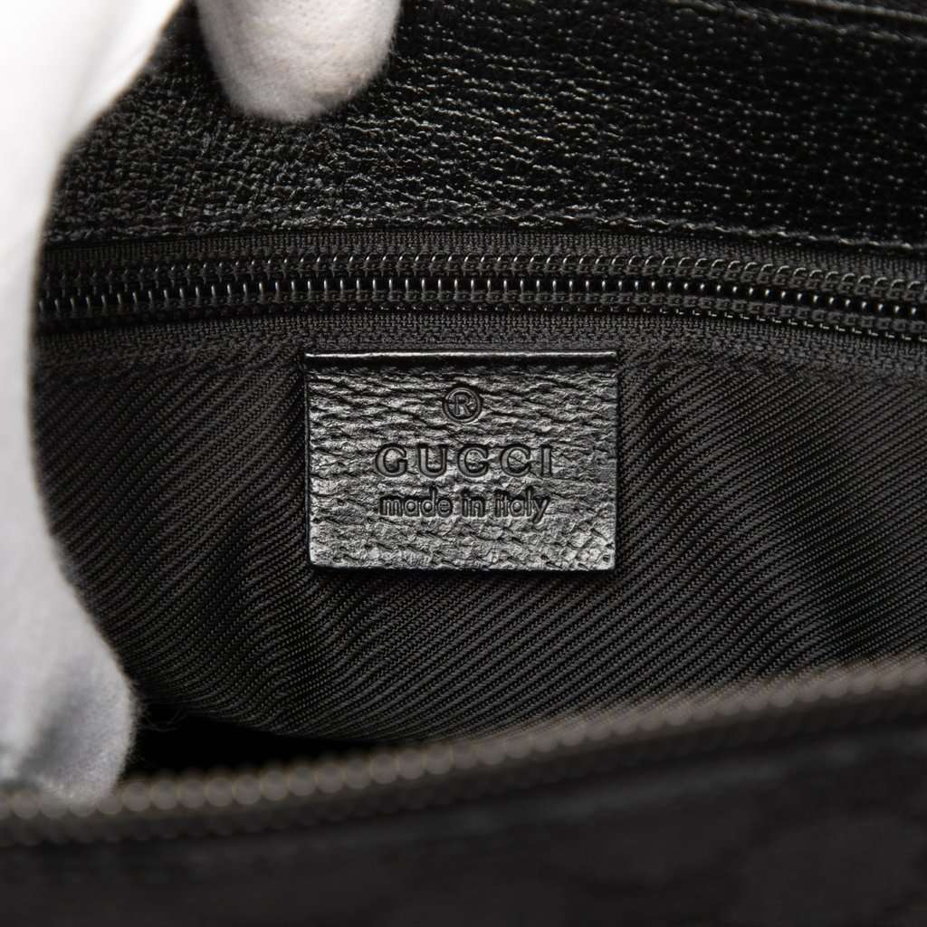 Gucci GG Canvas Crossbody Black Very good condition - Box View