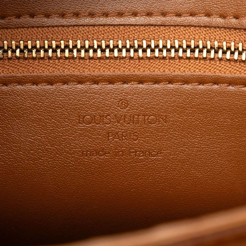 Louis Vuitton Monogram Vernis Christie GM Brown Leather Good condition - Box View
