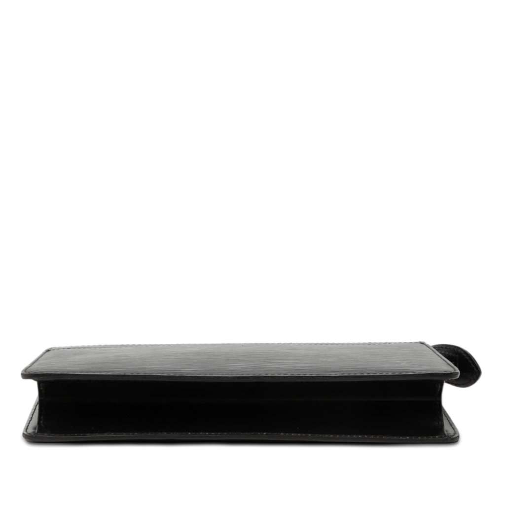 Louis Vuitton Epi Pochette Homme Black Leather Good condition - Inside View