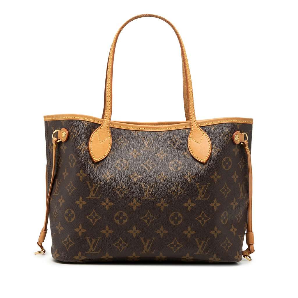 Louis Vuitton Monogram Neverfull PM Brown Very good condition - Front View