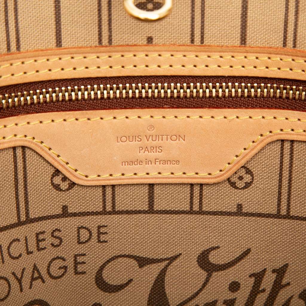 Louis Vuitton Monogram Neverfull PM Brown Very good condition - Box View