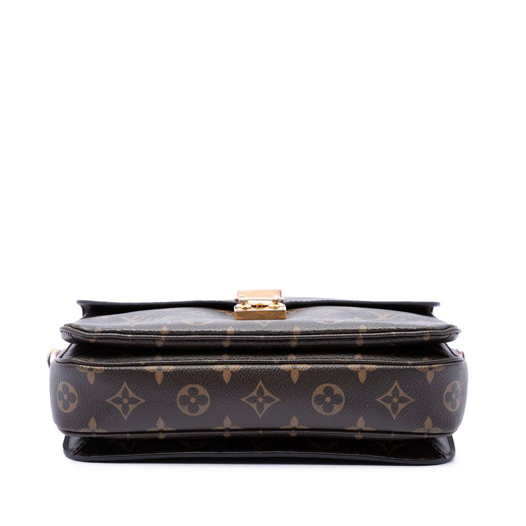 Louis Vuitton Monogram Pochette Metis Brown Very good condition - Inside View