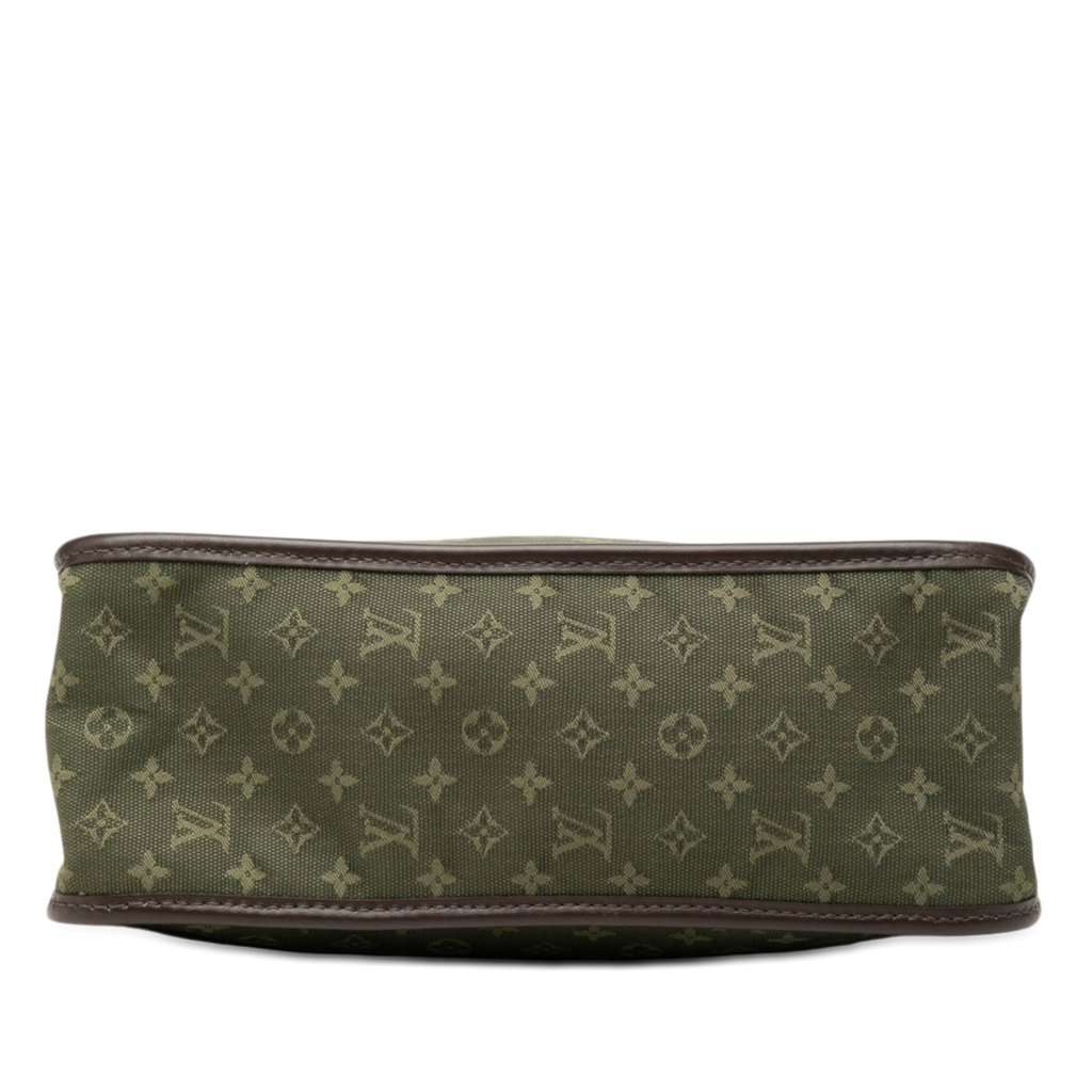Louis Vuitton Monogram Mini Lin Kathleen Green Very good - Inside View