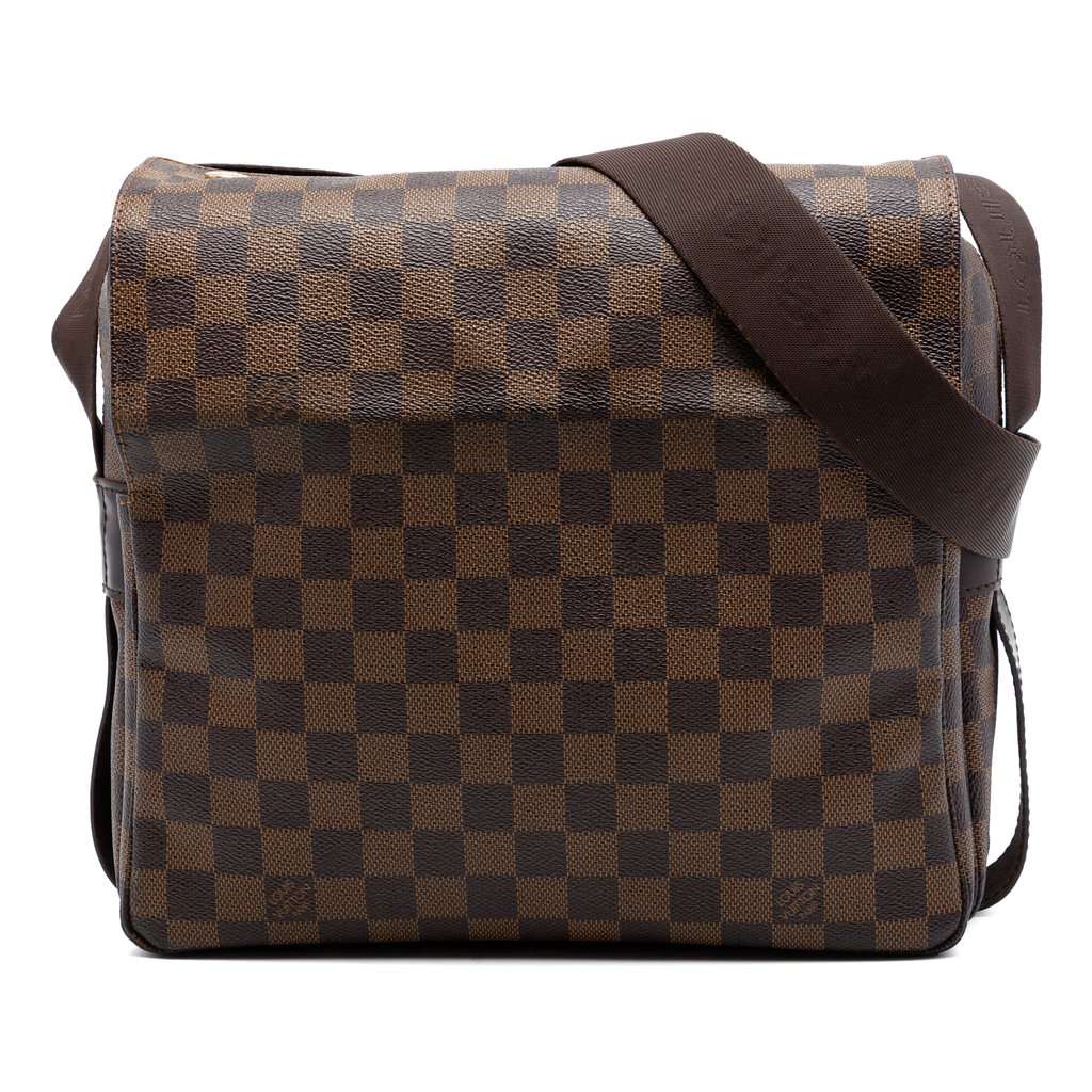 Louis Vuitton Damier Ebene Naviglio Brown Very good - Front View